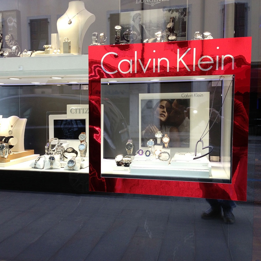 FILM ADESIVO ROSSO LUCIDO A SPECCHIO